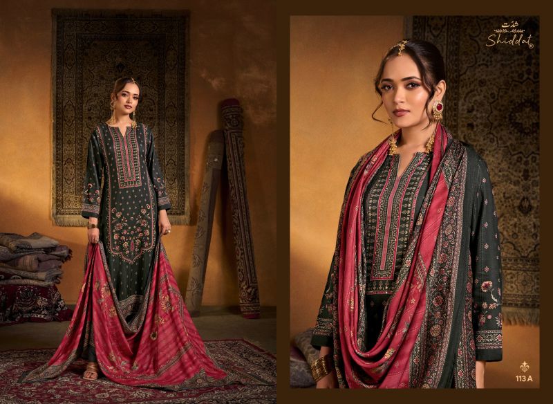 Shiddat Calista 113 Pure Viscose Pashmina Salwar Kameez Collection